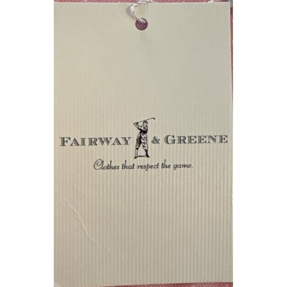 Fairway & Greene Polo St. George Jacquard Shirt XXL Scallop Color New - Picture 3 of 7